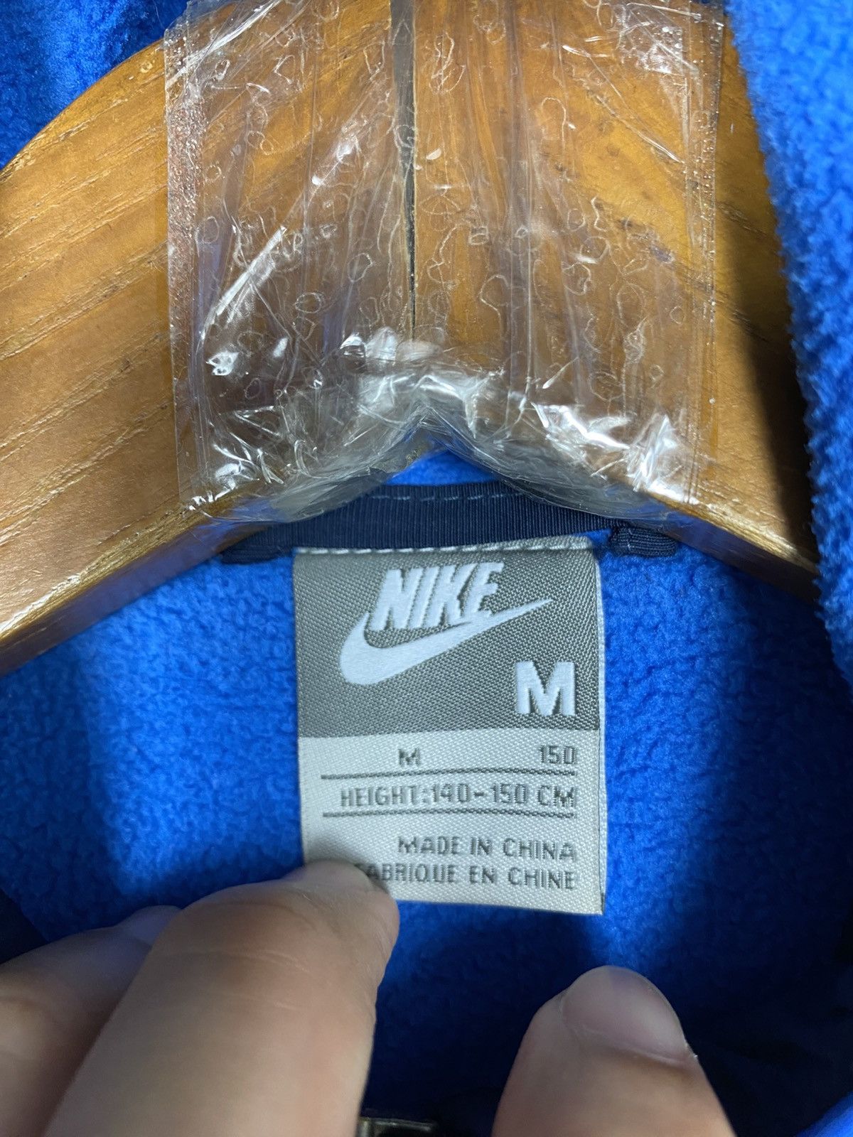 Nike Rare‼️ Nike Swoosh Big Logo Jacket Size US M / EU 48-50 / 2 - 7 Thumbnail