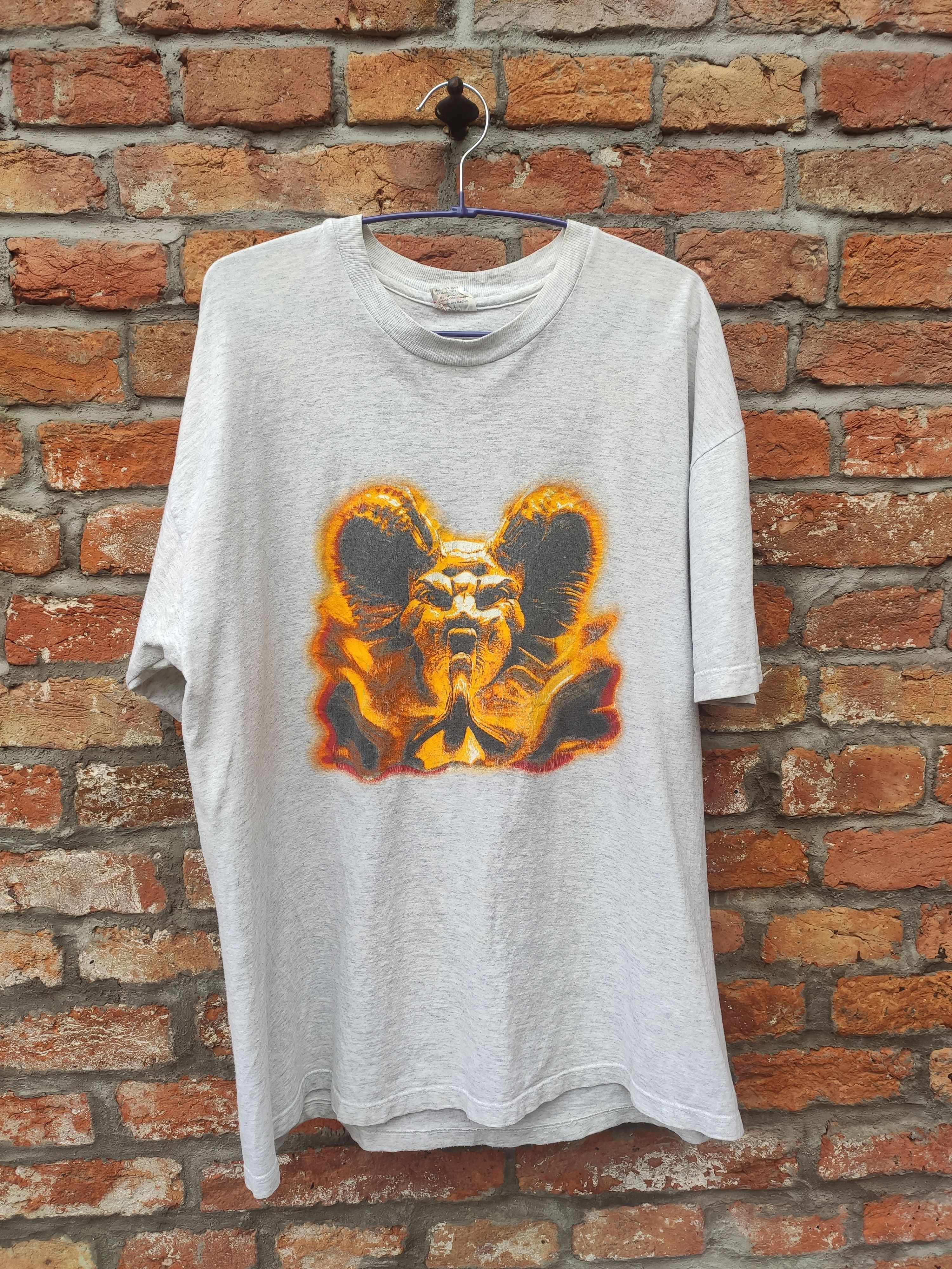 Band Tees × Hanes × Vintage 242 Up Evil Tour 1993 Vintage T Shirt, Hanes Size US XL / EU 56 / 4 - 1 Thumbnail