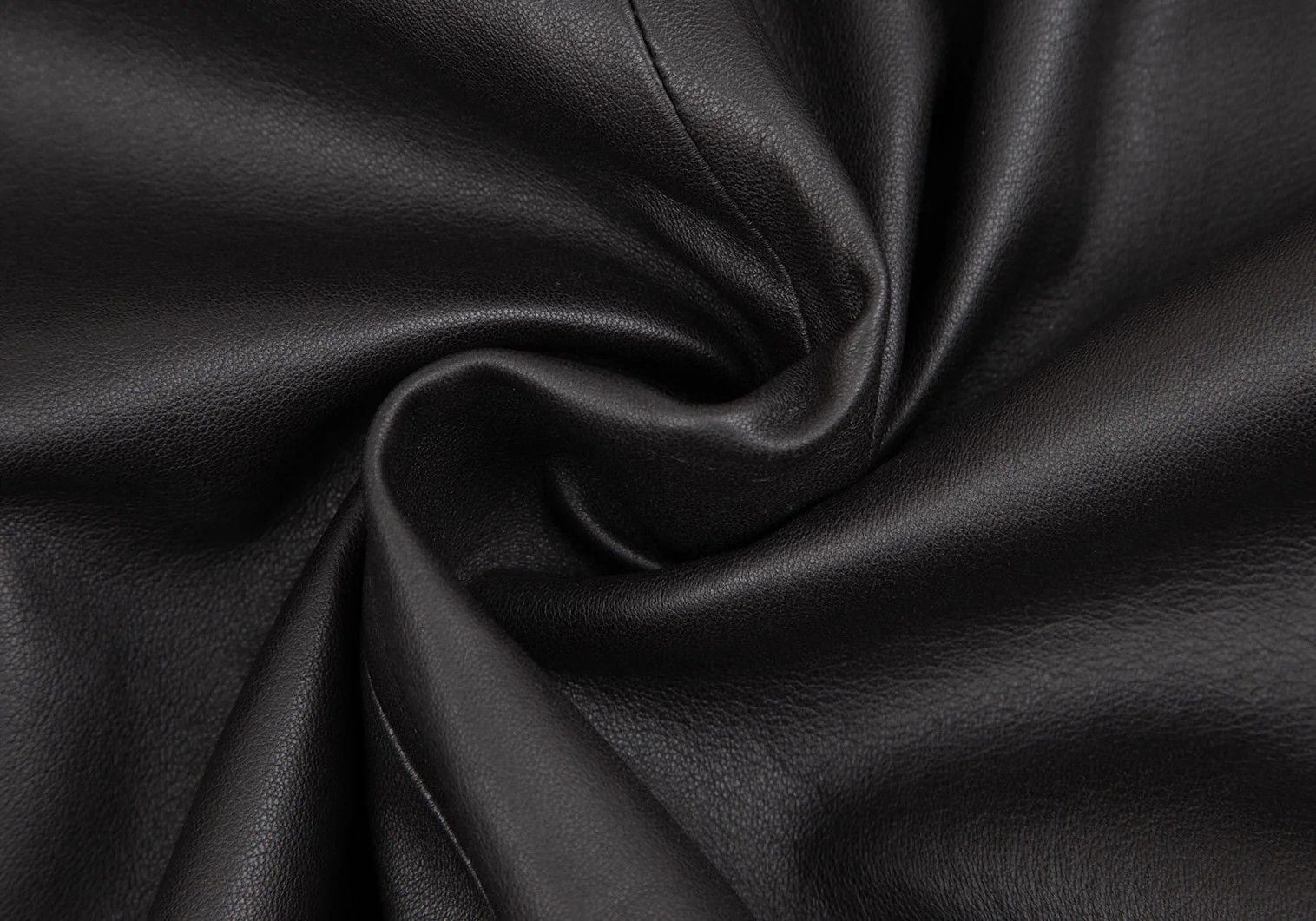 Issey Miyake Lamb Leather Band Collar Jacket in Black Size 4 Size US XL / EU 56 / 4 - 16 Thumbnail