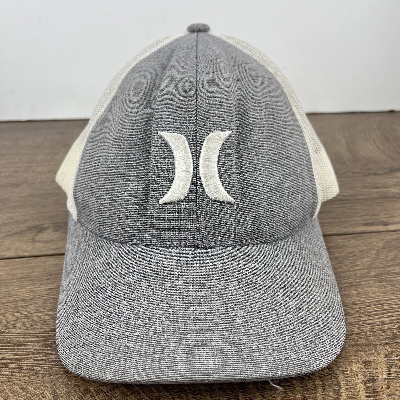 Hurley Hurley Gray Hat Snapback Gray Hat Adjustable Adult Size Hat Size ONE SIZE - 5 Thumbnail