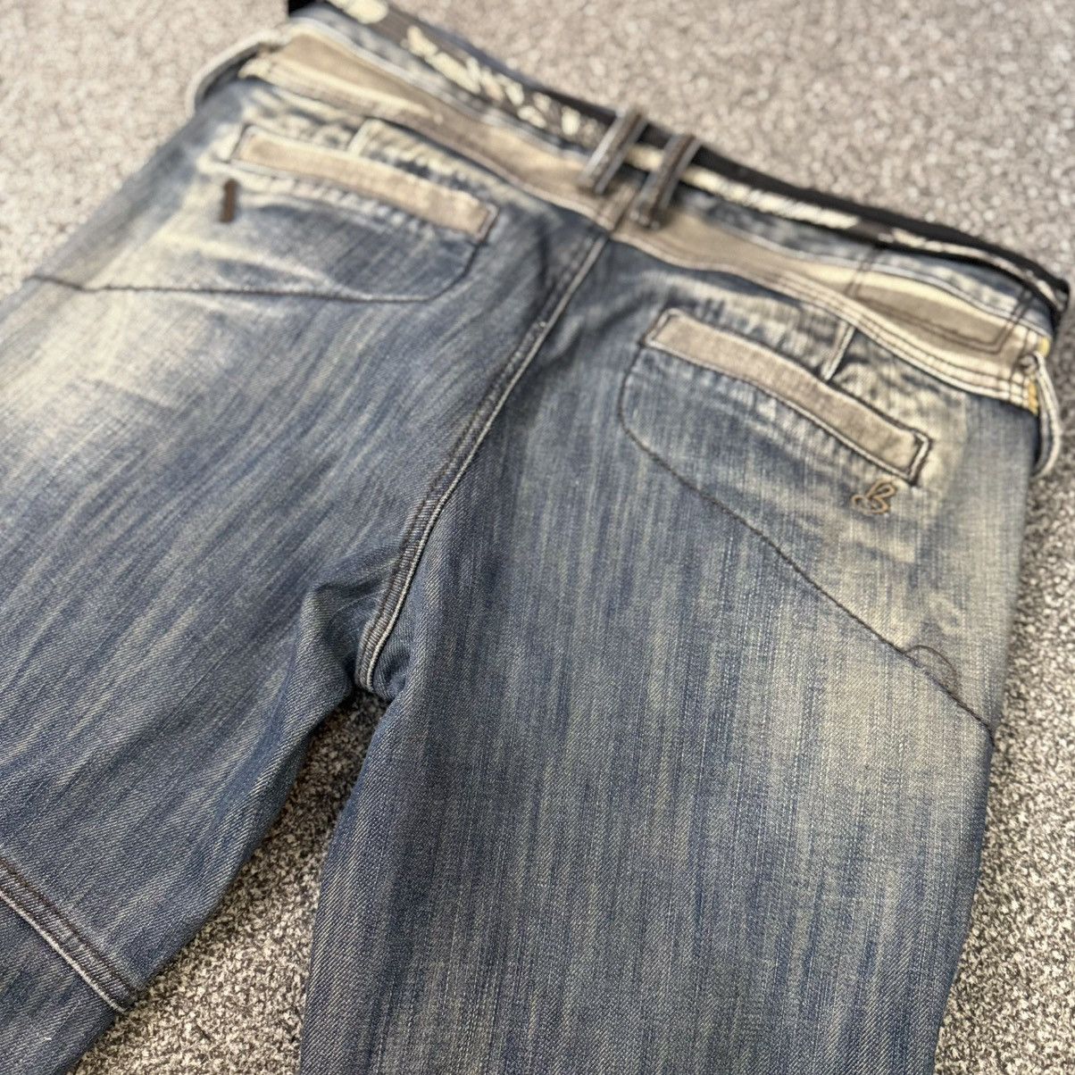 Seditionaries 🔥 Y2k Distressed Bnx Thrashed Tactical Denim Visvim Style Size US 32 / EU 48 - 5 Thumbnail