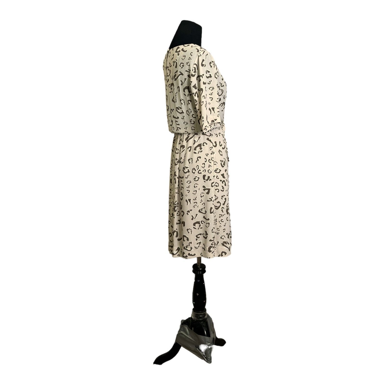 Bcbgmaxazria BCBGMaxAzria animal print short sleeves dress size XS Size XS / US 0-2 / IT 36-38 - 7 Thumbnail