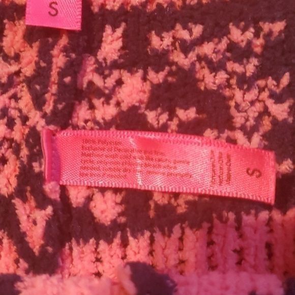 Betsey Johnson Betsey Johnson Holiday Fuzzy Hot Pink & Blue Deer Graphic Sl Size 27" / US 4 / IT 40 - 6 Thumbnail