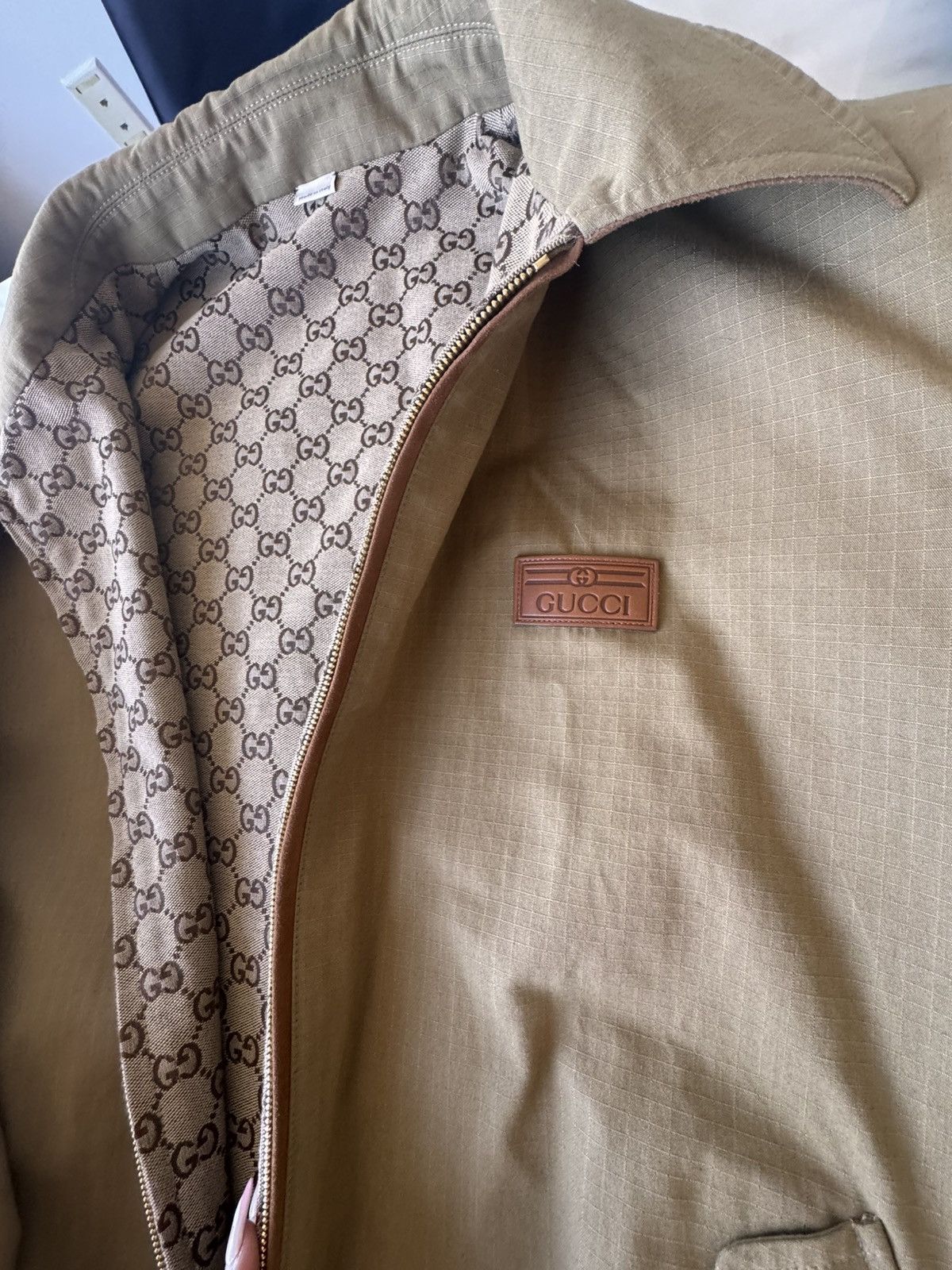 Gucci Gucci Reversible GG Jacket 'Light Brown' Size US L / EU 52-54 / 3 - 5 Thumbnail