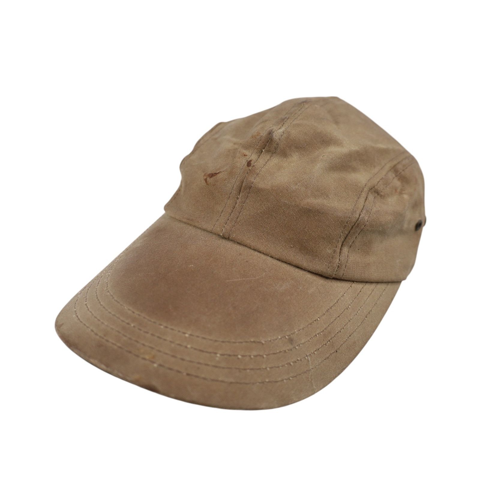 Filson × Vintage True Vintage C.C. Filson Long Bill Waxed Cotton 5 Panel Cap Size ONE SIZE - 2 Thumbnail