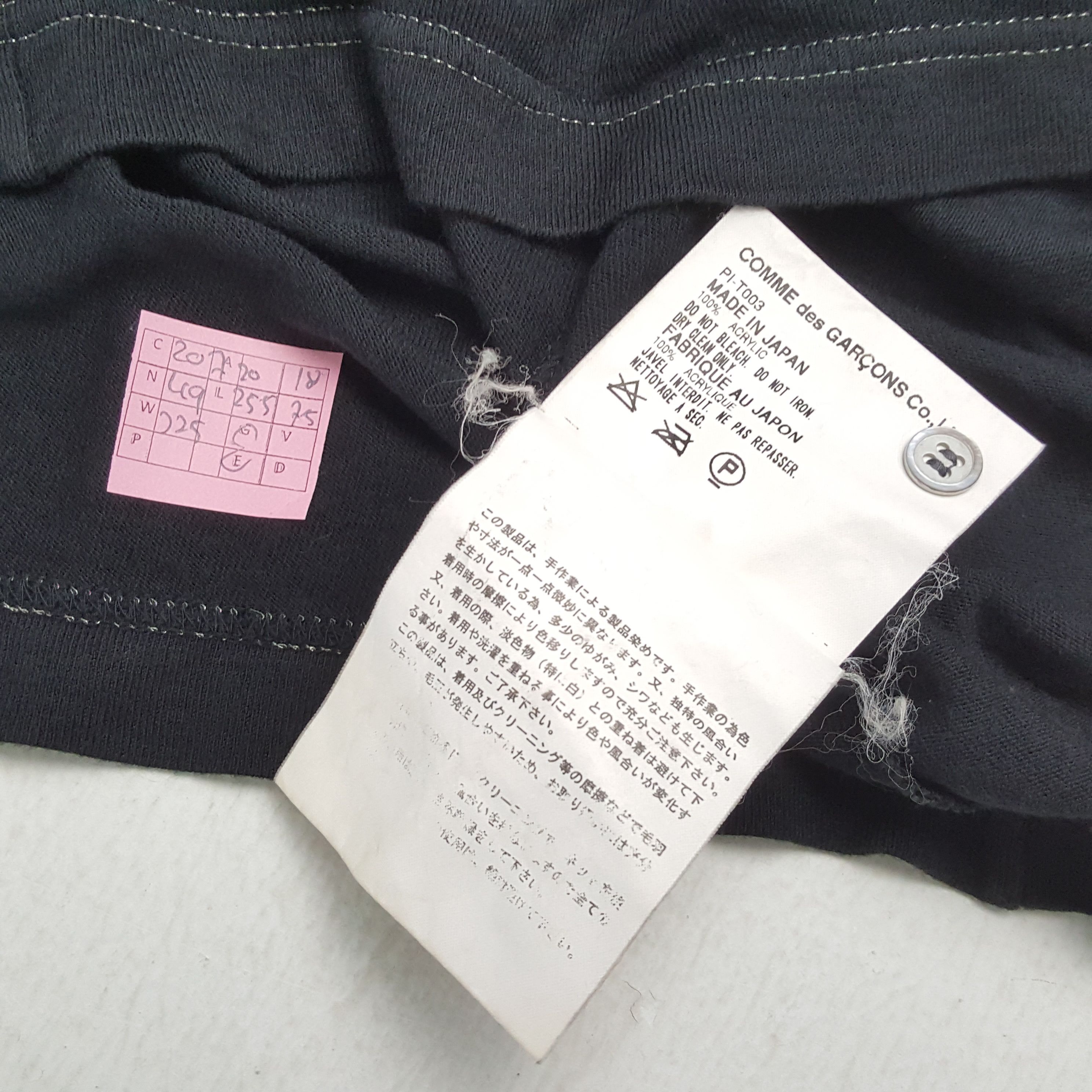 Comme des Garcons Homme Plus × Japanese Brand × Vintage COMME DES GARCONS HOMME PLUS Casual Style Polos Size US M / EU 48-50 / 2 - 4 Thumbnail