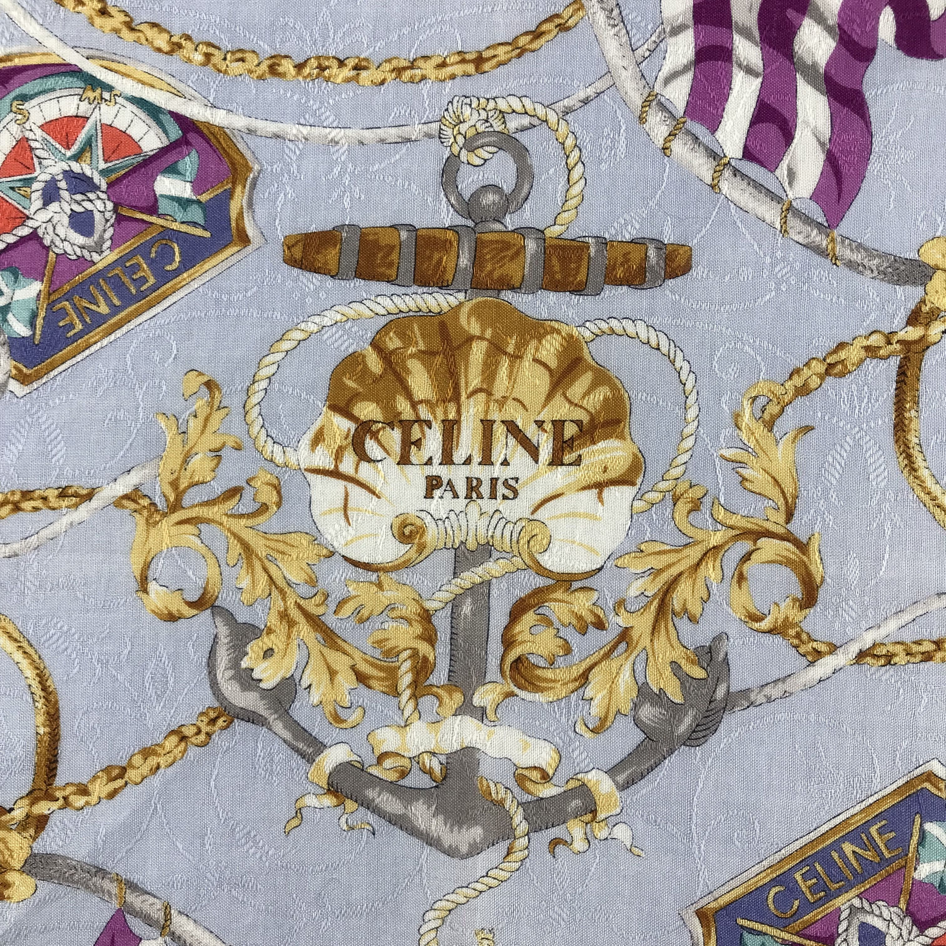 Celine Celine Handkerchief / Bandana / Neckerchief C690 Size ONE SIZE - 6 Thumbnail