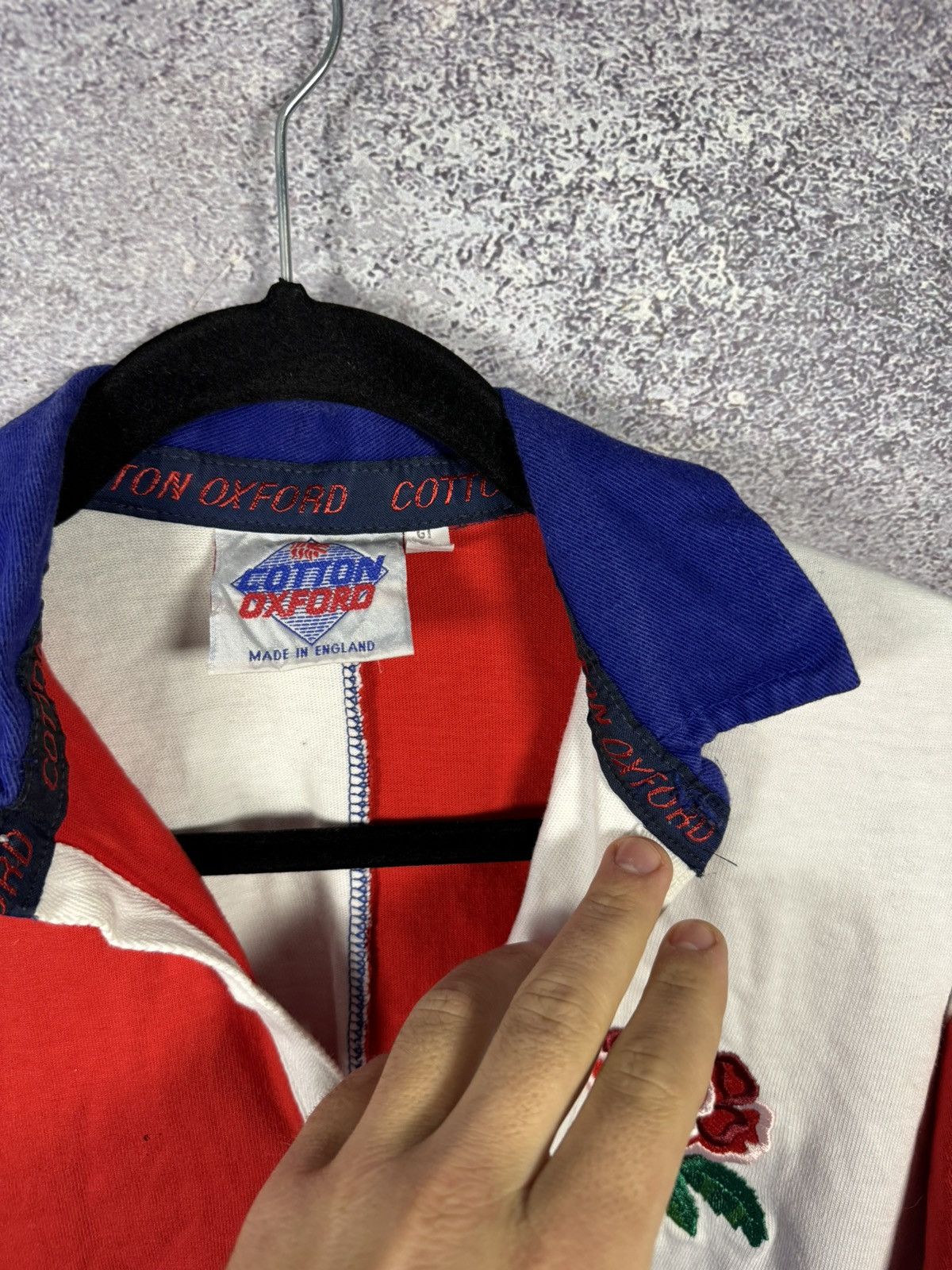 Vintage Vintage 1991 England Rugby Union Jersey Team Rare Size S Size US S / EU 44-46 / 1 - 9 Thumbnail