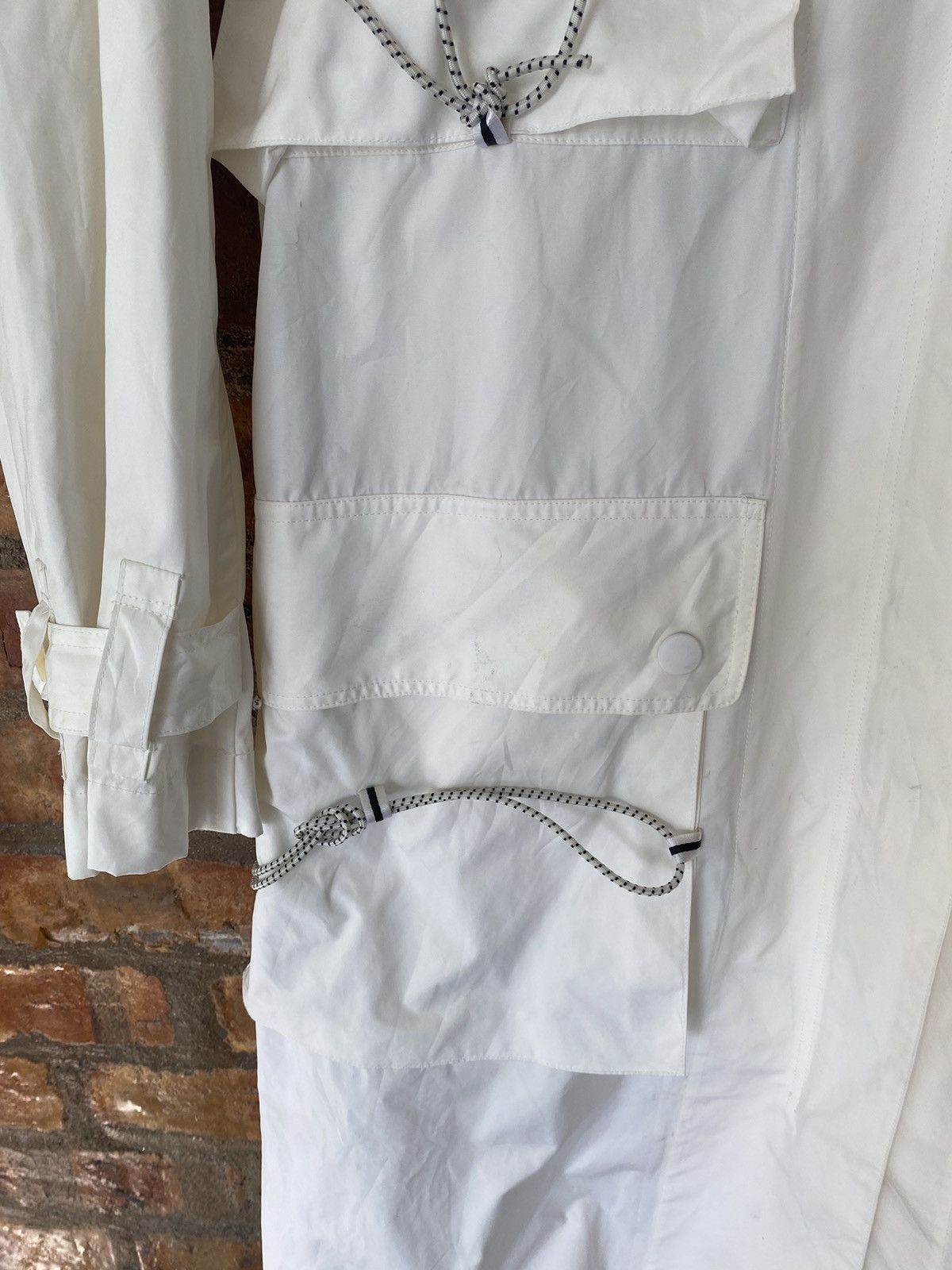 Issey Miyake SS04 ISSEY MIYAKE Bungee Cord Long Raincoat Size US M / EU 48-50 / 2 - 9 Thumbnail