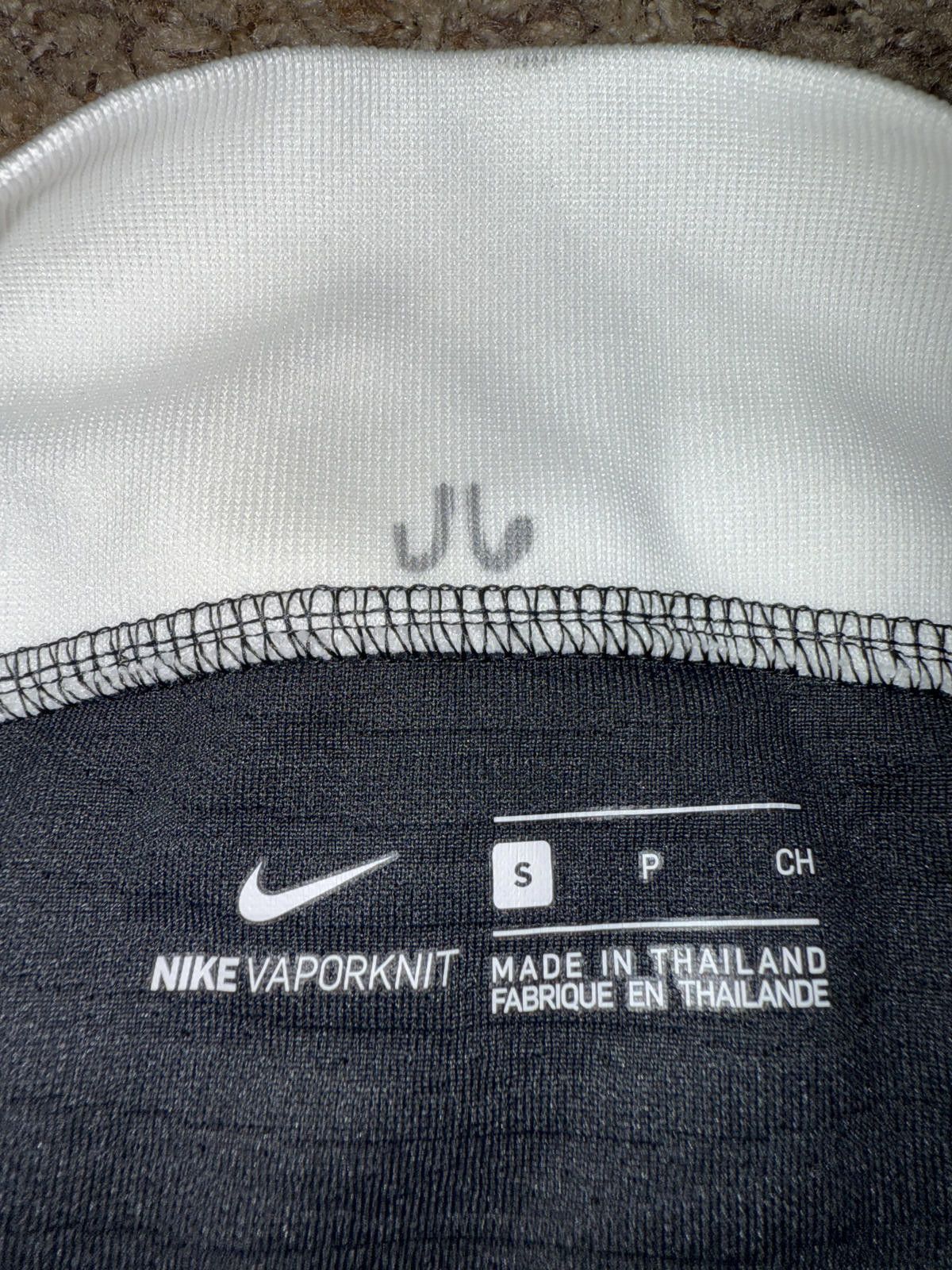 Nike Nike Men’s Vaporknit II Black/White Training Soccer Jersey Sample Size US S / EU 44-46 / 1 - 4 Thumbnail