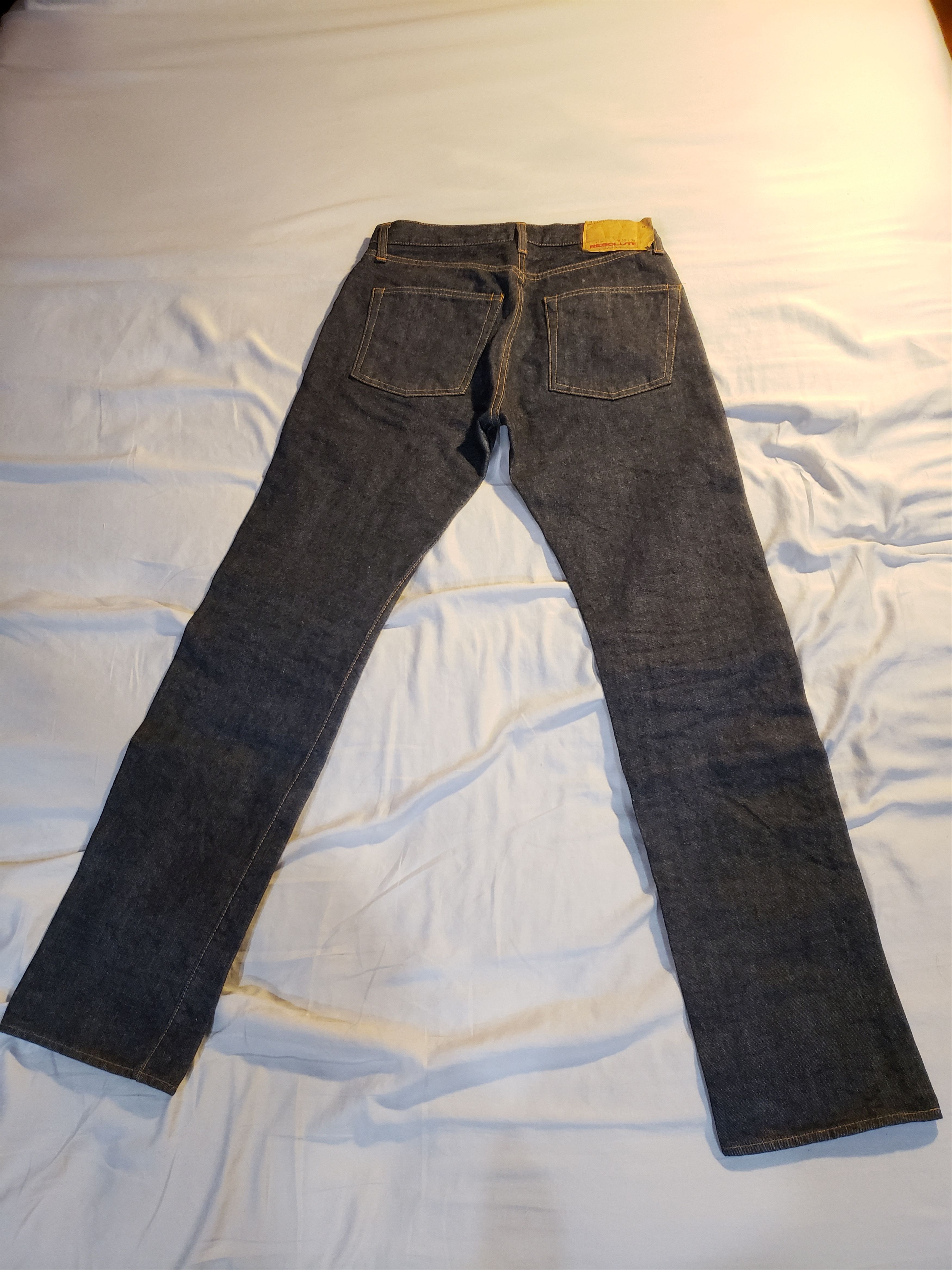 極美品　resolute 710 w31 L29 Resolute 710 Slim Straight One Wash Denim – Totem Brand Co.