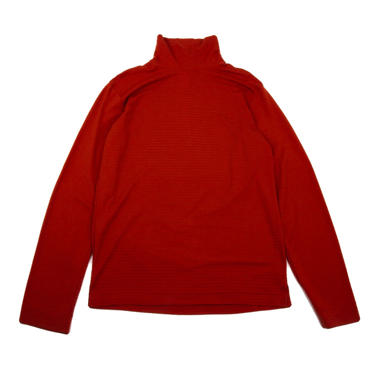 Yohji Yamamoto Yohji Yamamoto Striped Turtleneck Cutsew Red Size US S / EU 44-46 / 1 - 1 Thumbnail