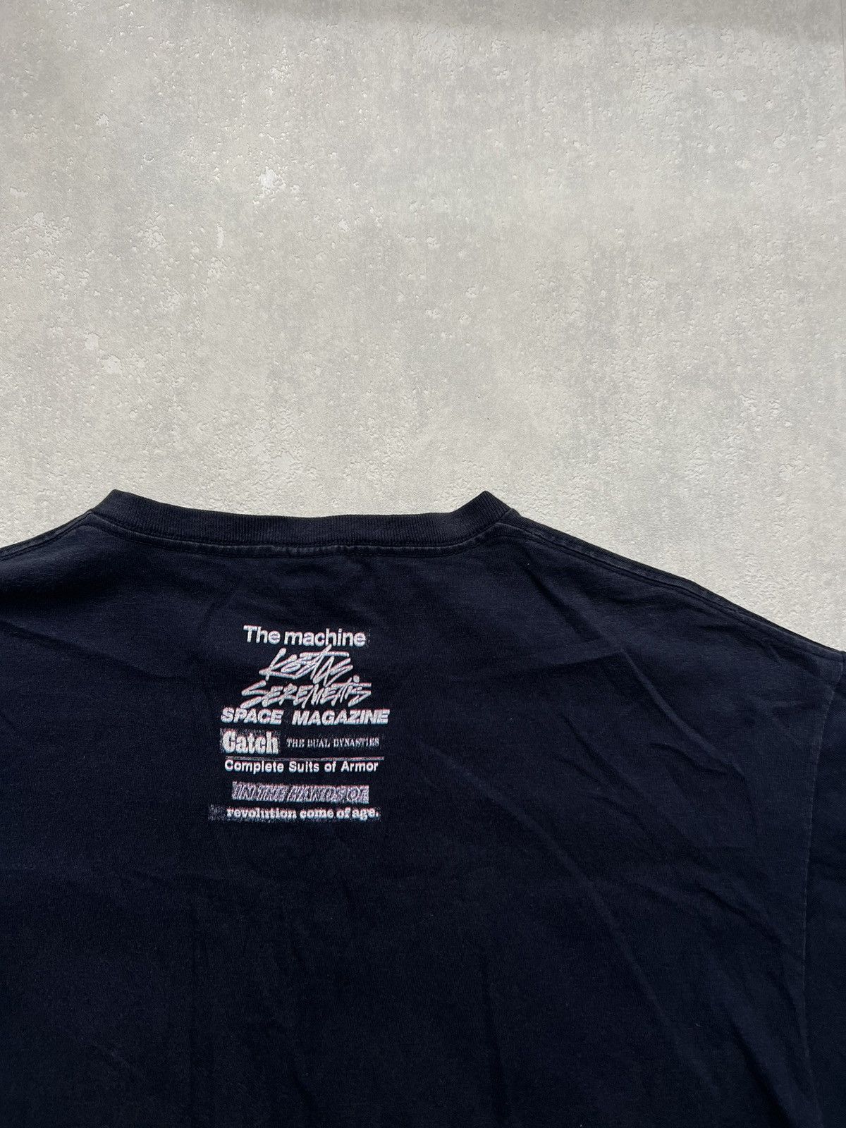 Stussy 00’s STUSSY THE MACHINE KOSTAS SEREMETIS RARE NEON LOGO TEE Size US L / EU 52-54 / 3 - 7 Thumbnail