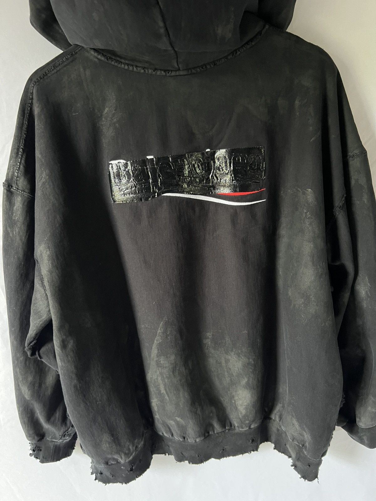 Balenciaga Balenciaga Mud Gaffer Hoodie Size US XL / EU 56 / 4 - 10 Thumbnail