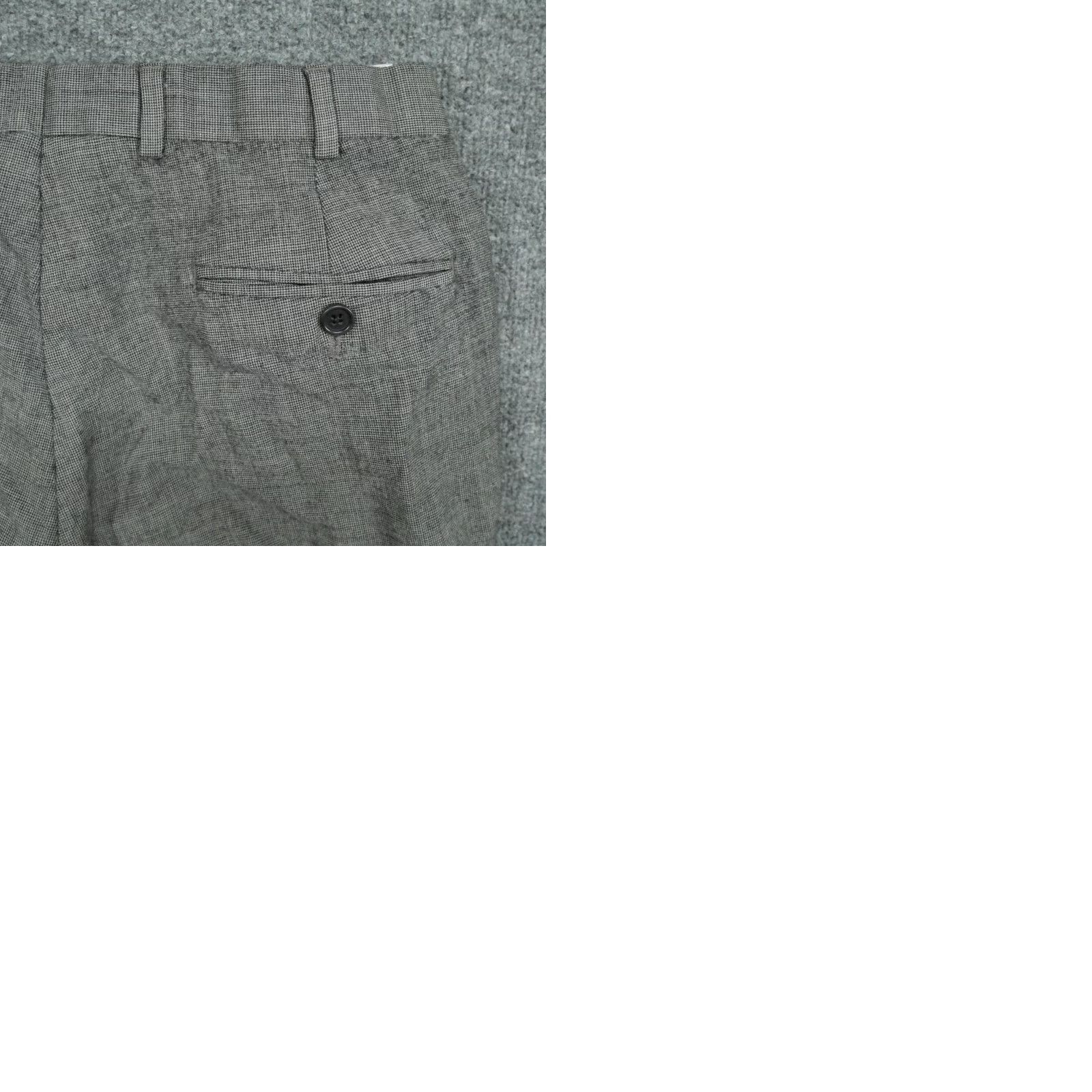 Brooks Brothers Brooks Brothers Pants Mens 32x28 Grey Black Wool Blend Regent Fit Dress Size US 28 / EU 44 - 9 Thumbnail