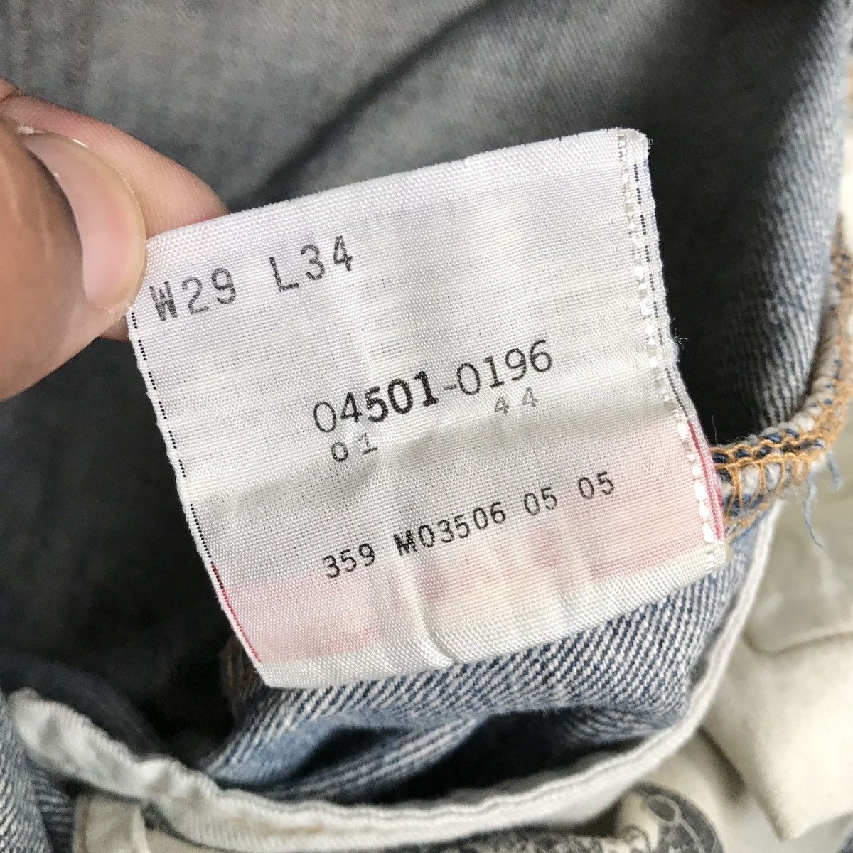 Levi's Levi’s Strauss Lot. 501 Vintage 2000s Distressed Denim Size US 29 - 14 Thumbnail