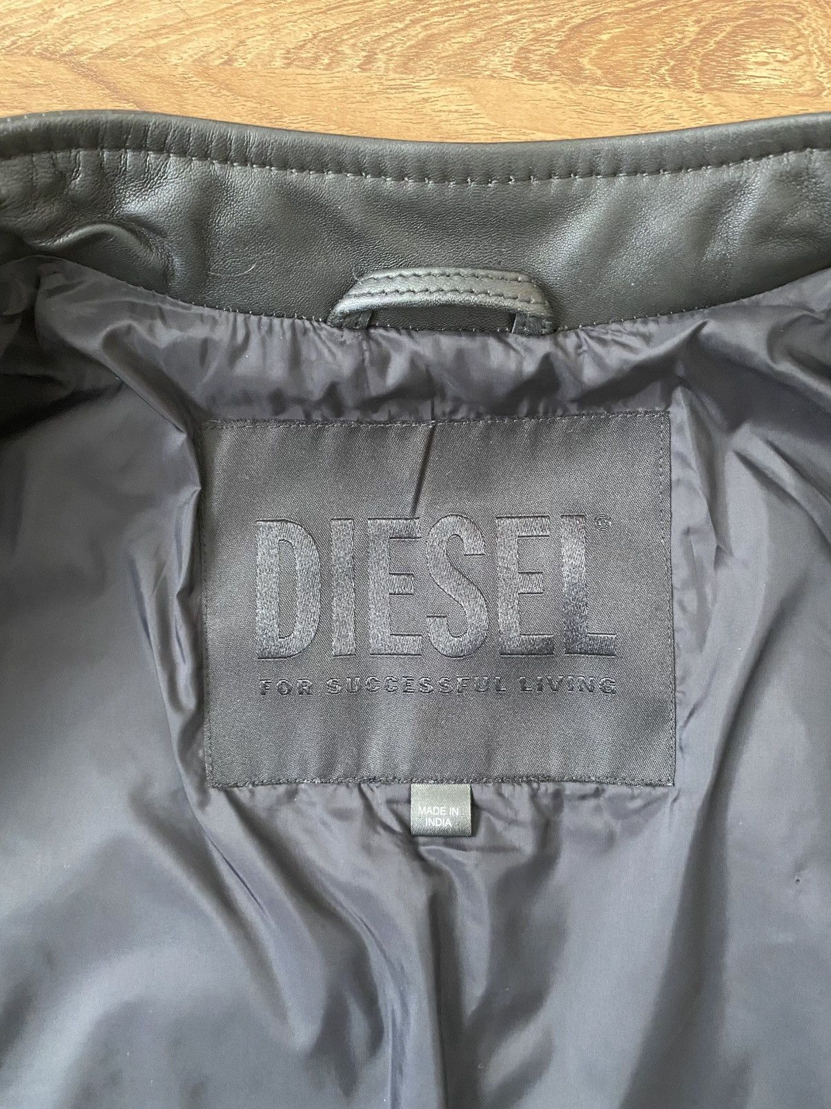 Diesel Diesel Leather Rider’s Jacket Size US L / EU 52-54 / 3 - 9 Thumbnail