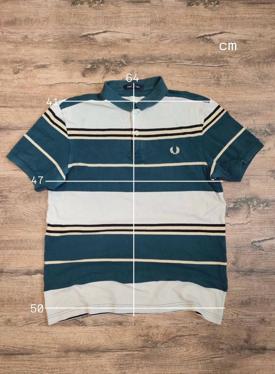 Fred Perry Fred Perry Men's Striped Short Sleeve Polo Shirt Size M Size US M / EU 48-50 / 2 - 11 Thumbnail