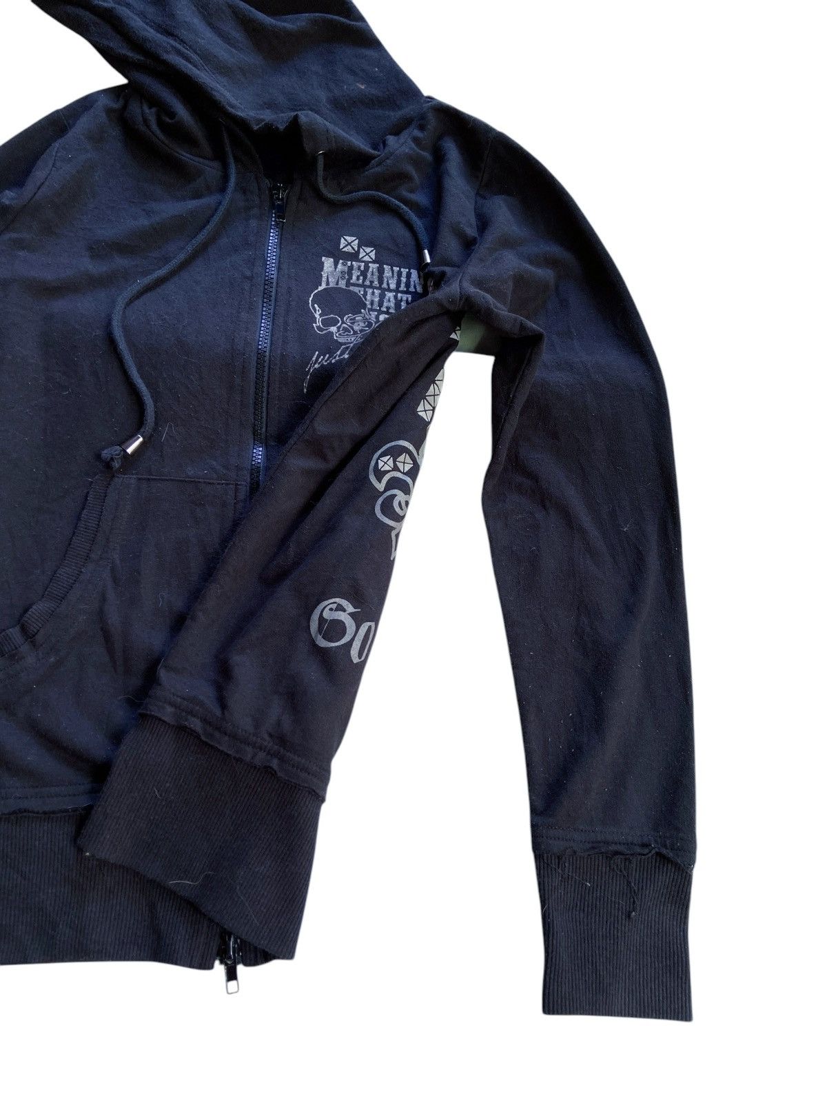 Japanese Brand GHOST OF HARLEM SUBLIME PUNK ZIP HOODIE Size US S / EU 44-46 / 1 - 5 Thumbnail