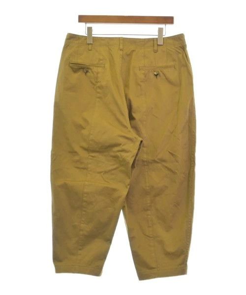 Comme des Garcons Homme Cropped Pants Plain Zipper Wide Pattern Beige Size US 34 / EU 50 - 2 Thumbnail