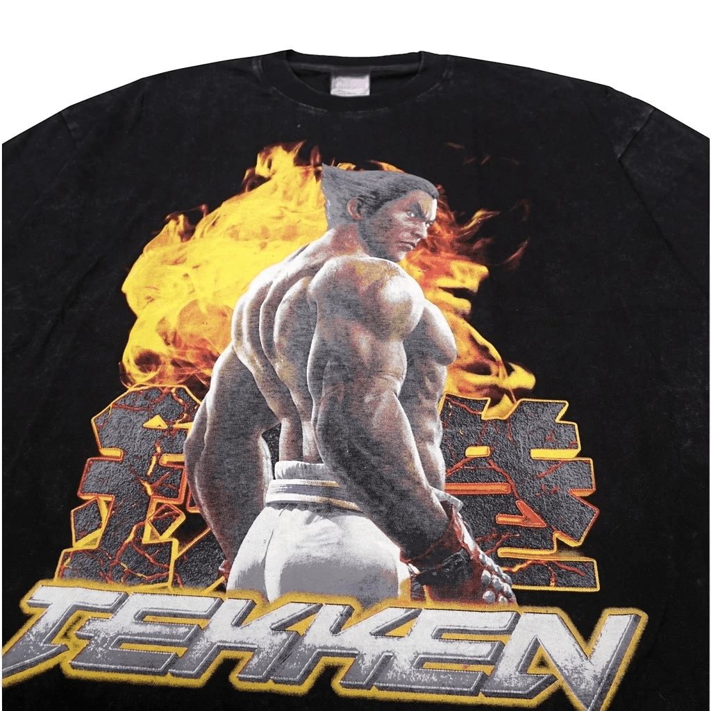 Vintage RARE🔥 Tekken Bandai Namco jin kazama game playstation y2k Size US L / EU 52-54 / 3 - 4 Thumbnail