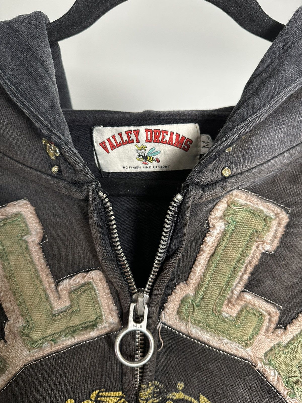 Vale VALE Lives Forever “Gem” Zip Up Hoodie Size US M / EU 48-50 / 2 - 2 Thumbnail