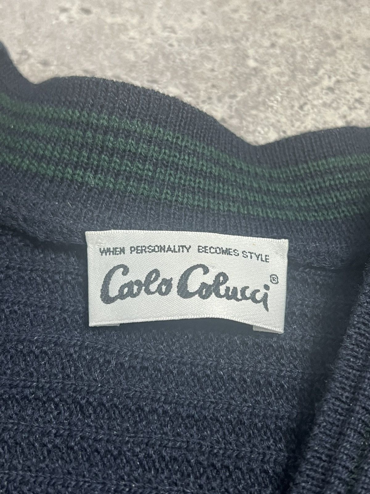 Carlo Colucci × Vintage 🔥 Rare Vintage CARLO COLUCCI Cardigan Sweater Size US L / EU 52-54 / 3 - 7 Thumbnail