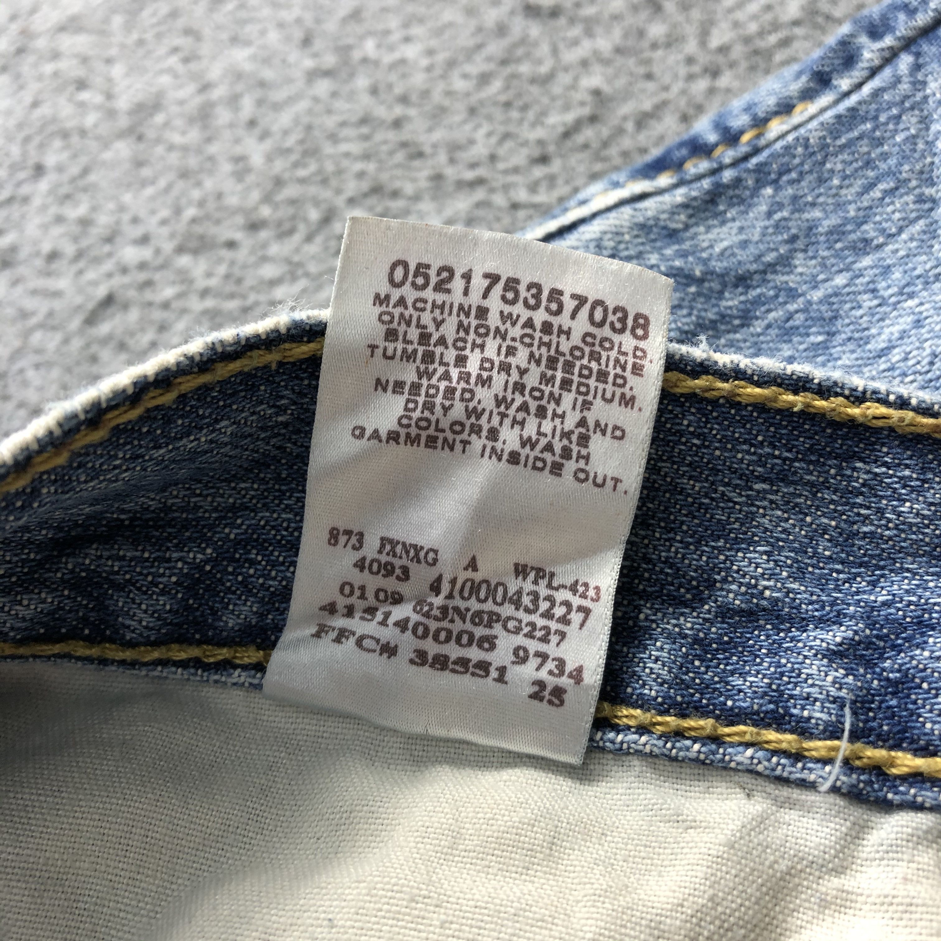 Levi's Vintage Blue Wash Levis 514 Jeans-J1557 Size US 37 - 13 Thumbnail