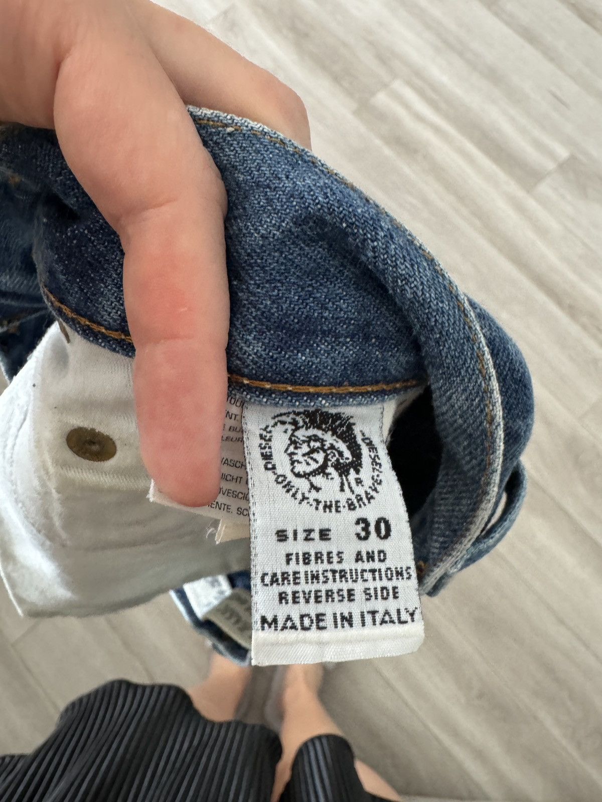 Diesel × Vintage Diesel Washed Blue Basic Jeans Shorts Size 30" / US 8 / IT 44 - 7 Thumbnail