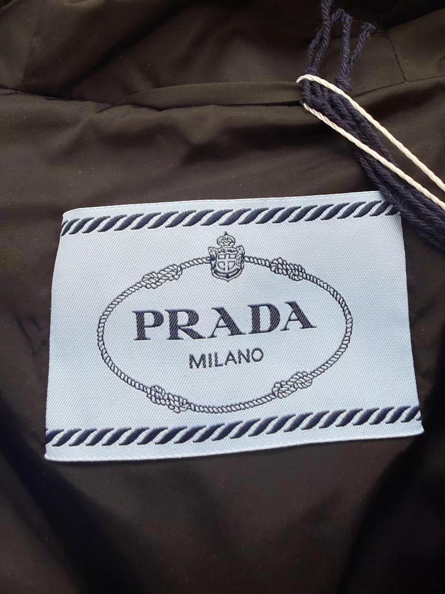 Prada Prada Wool Down Hooded Puffer Coat Women's 36 New with Tags Size XS / US 0-2 / IT 36-38 - 5 Thumbnail