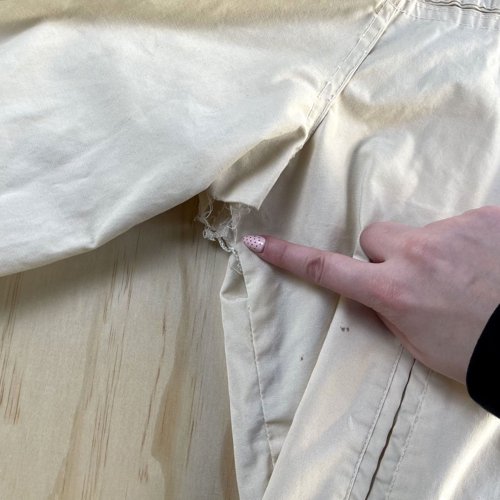 Vintage VINTAGE Montgomery Ward Jacket Mens XL Beige Cotton Bomber Zip Lined Short Size US 36 / EU 52 - 4 Thumbnail