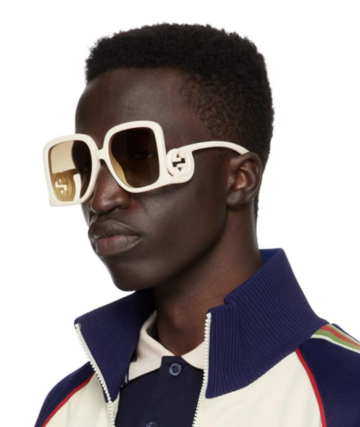 Gucci NEW Gucci GG1326S 009 Oversized Square Women Sunglasses Size ONE SIZE - 10 Thumbnail