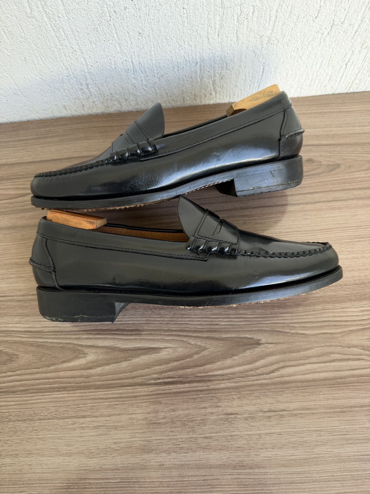 Prada Brushed leather penny loafers Size US 9.5 / EU 42-43 - 8 Thumbnail