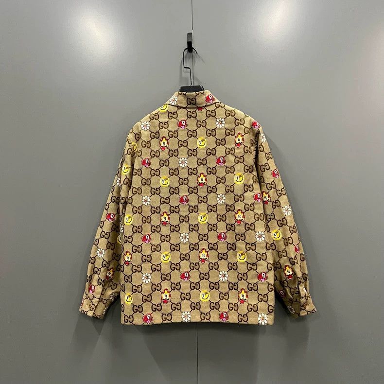 Gucci Gucci Full-print GG cartoon jacket 2503-Nextarrow Size US S / EU 44-46 / 1 - 2 Thumbnail