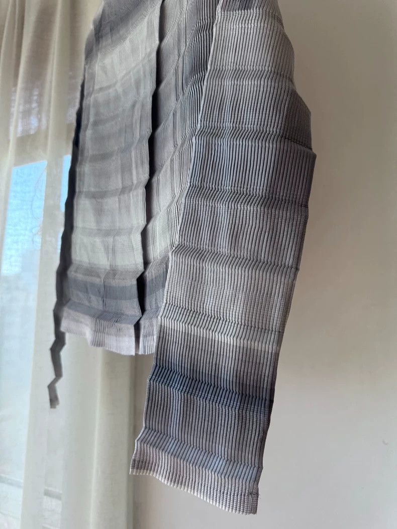 Issey Miyake issey miyake size:2 The bamboo joint coat is smeared with Size XXS / US 00 / IT 34 - 4 Thumbnail