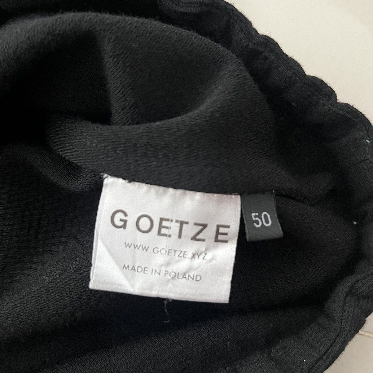 GOETZE Goetze Black Longsleeve by Sissy Goetze Designer Size US M / EU 48-50 / 2 - 6 Thumbnail
