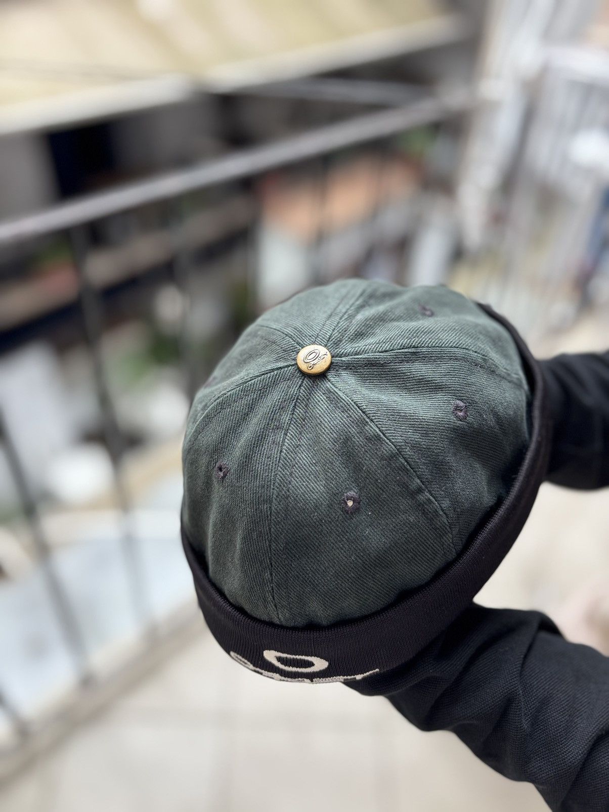 Oakley × Vintage Vintage Oakley USA Docker Hat Beanie Cap 90s Size ONE SIZE - 7 Thumbnail