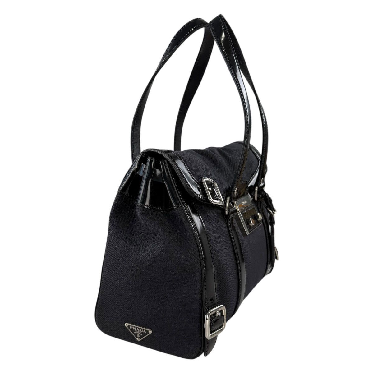 Prada Prada Canvas Flap Shoulder Bag Size ONE SIZE - 3 Thumbnail