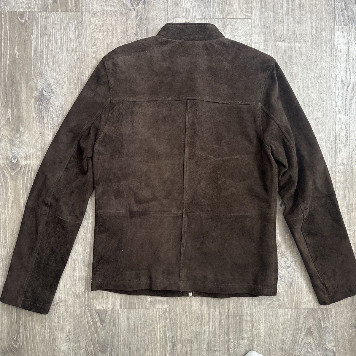 Karl Lagerfeld Karl Lagerfeld Paris Brown Suede Leather Jacket Size US S / EU 44-46 / 1 - 2 Thumbnail