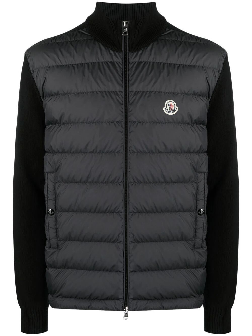image of Moncler Tricot Cardigan in Black, Men's
