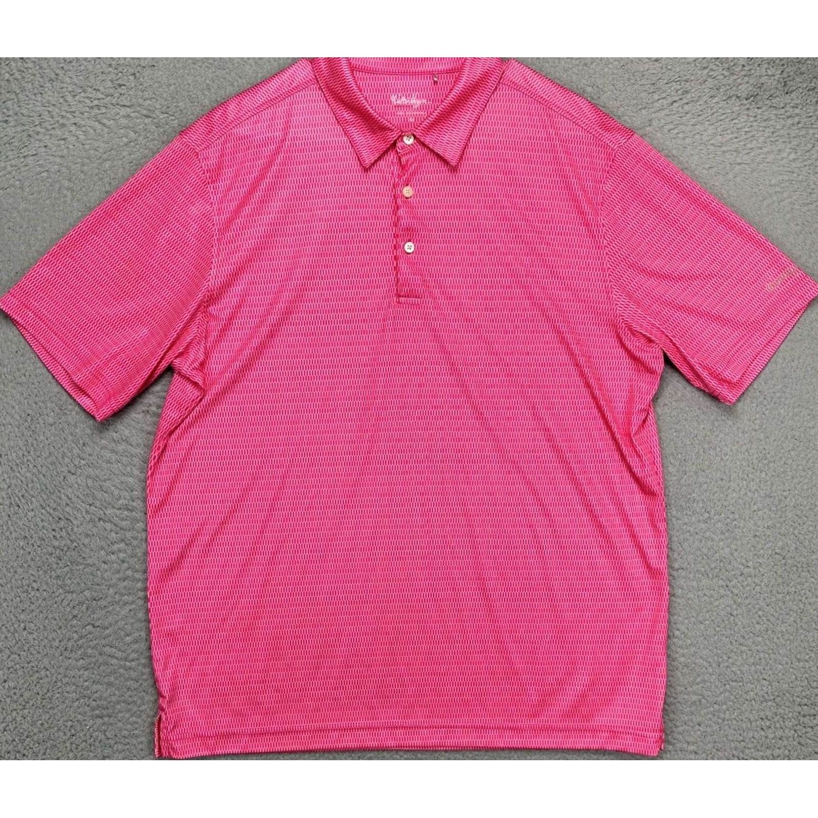 Vintage VINTAGE Walter Hagen Shirt Mens XL Pink Birdseye Golf Polo Athletic Short Sleeve Rugby Size US XL / EU 56 / 4 - 3 Thumbnail
