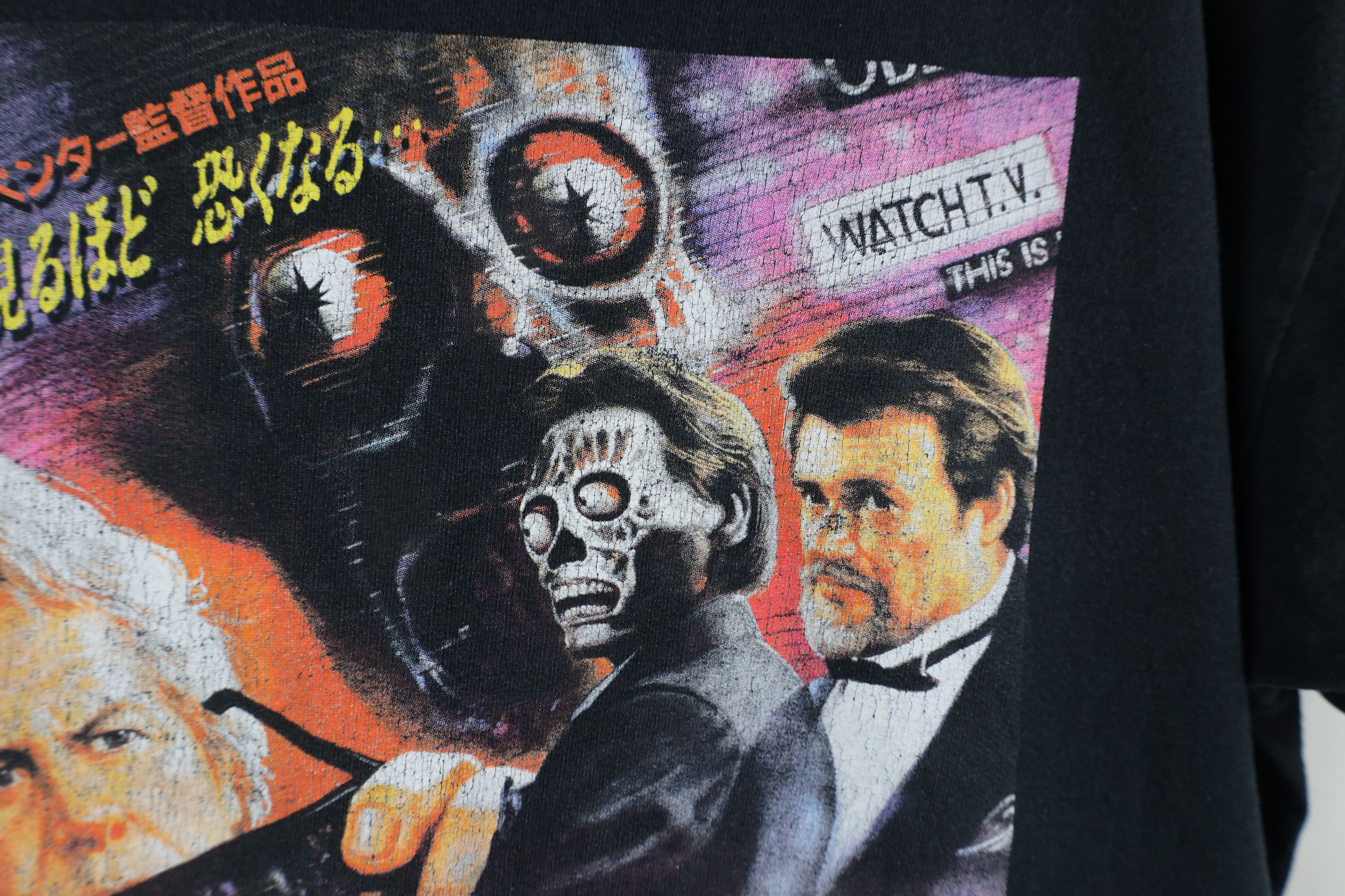 Vintage Vintage Streetwear They Live Brain Wash Horror Movie T-Shirt Size US L / EU 52-54 / 3 - 6 Thumbnail
