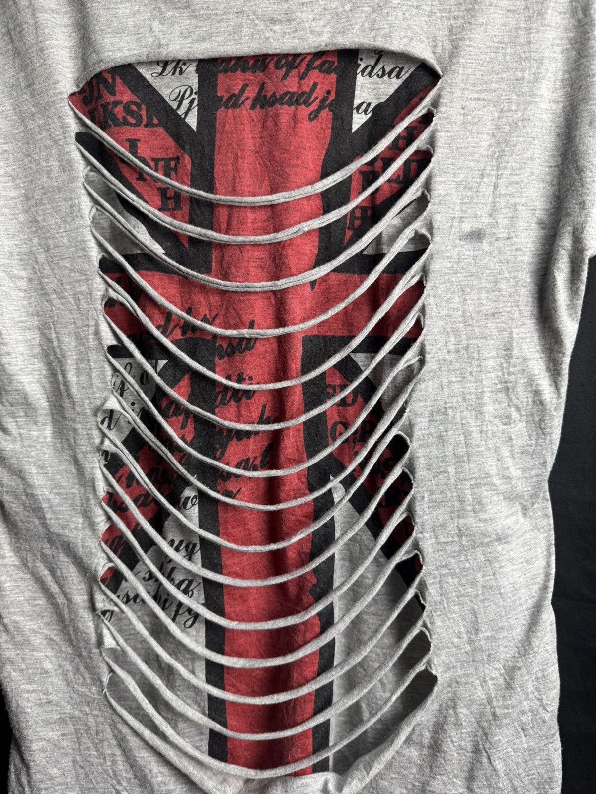 Beauty Beast × Hysteric Glamour × Japanese Brand Gothic Punk Skulls England Poem Double Layers Sleeveless Size US M / EU 48-50 / 2 - 5 Thumbnail