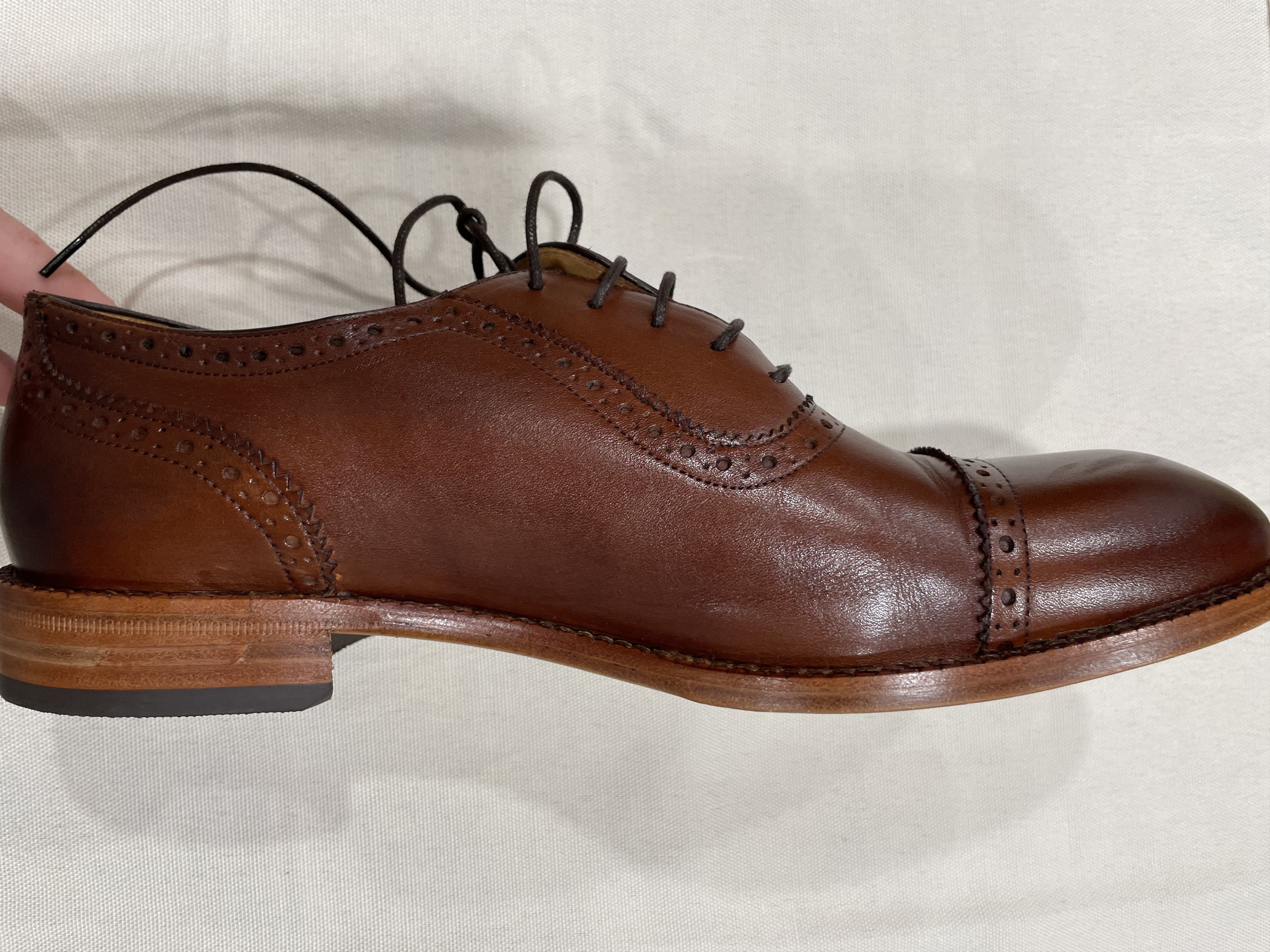 Beckett Simonon Durant Oxford in Oak Size US 9 / EU 42 - 5 Thumbnail
