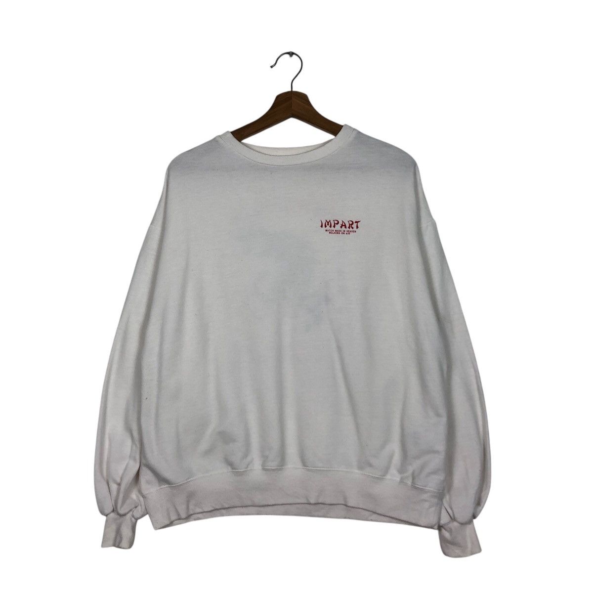 Japanese Brand × Vintage 📌Vintage Sweatshirt Cutie Blonde Sukajan Design Big Logo Size US S / EU 44-46 / 1 - 3 Thumbnail