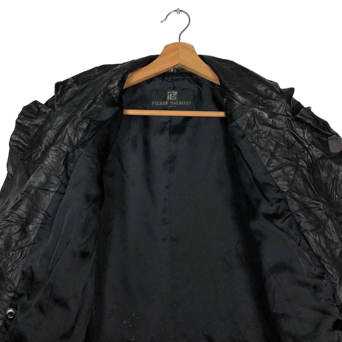 Pierre Balmain 🔥Authentic Genuine Leather Jacket Pierre Balmain Paris Size M / US 6-8 / IT 42-44 - 11 Thumbnail