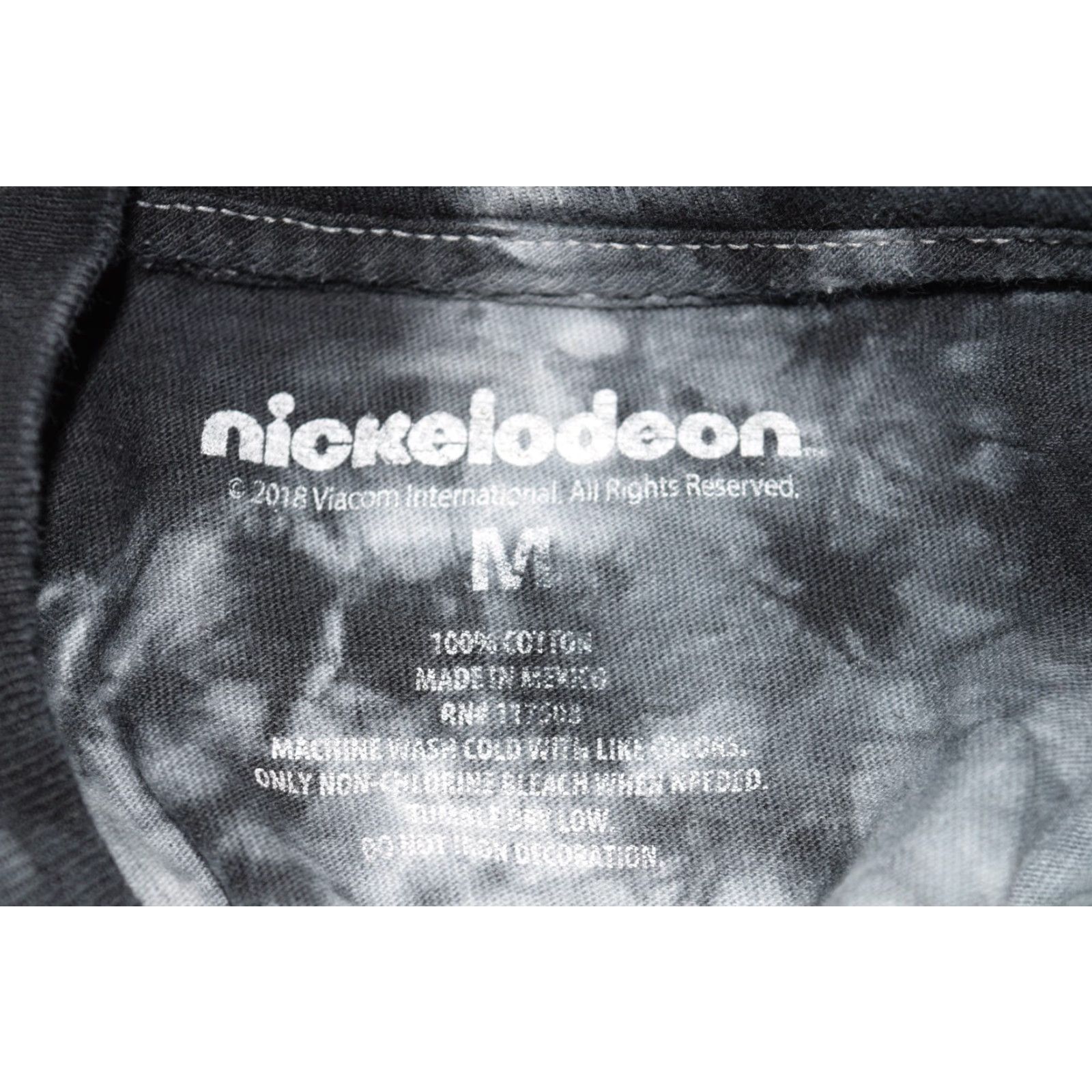 Nickelodeon NICKELODEON RUGRATS TIE DYE LONG SLEEVE SHIRT M WHITE BLACK GREY 90s CARTOON UNISEX Size US M / EU 48-50 / 2 - 3 Thumbnail