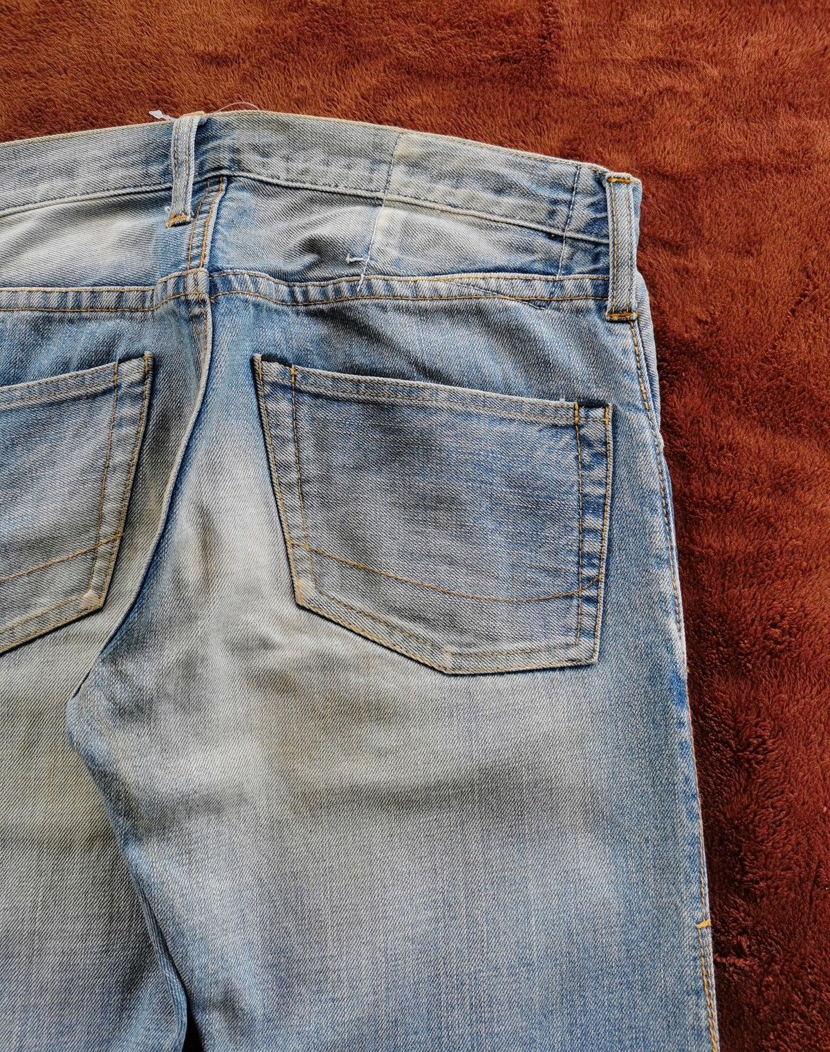 Global Work Crashed Skinny Denim Global Work Japan Ankle Jeans Size US 32 / EU 48 - 7 Thumbnail