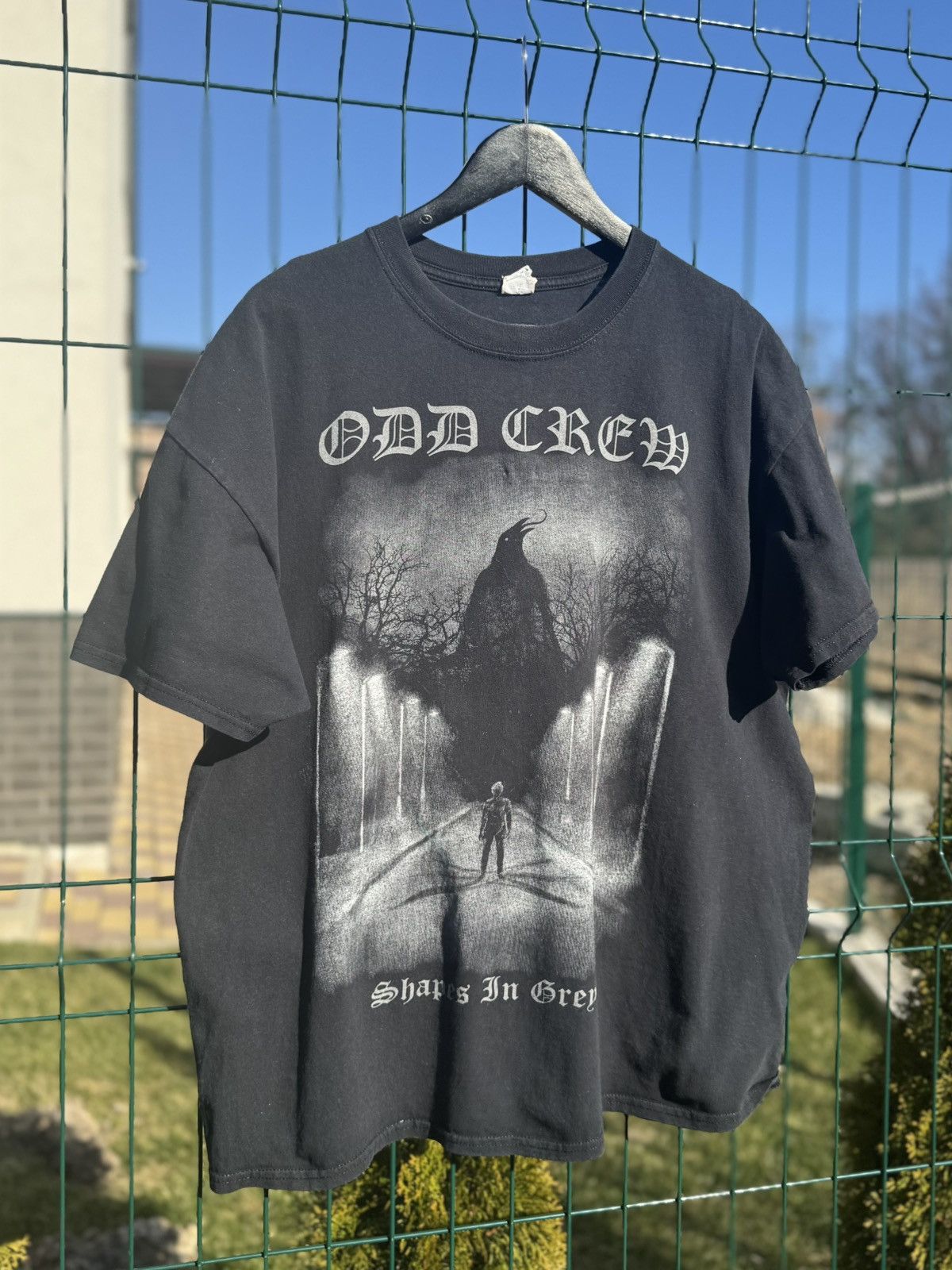 Band Tees Vintage Y2K Odd Crew Shapes to Grey Tee Size US L / EU 52-54 / 3 - 1 Thumbnail