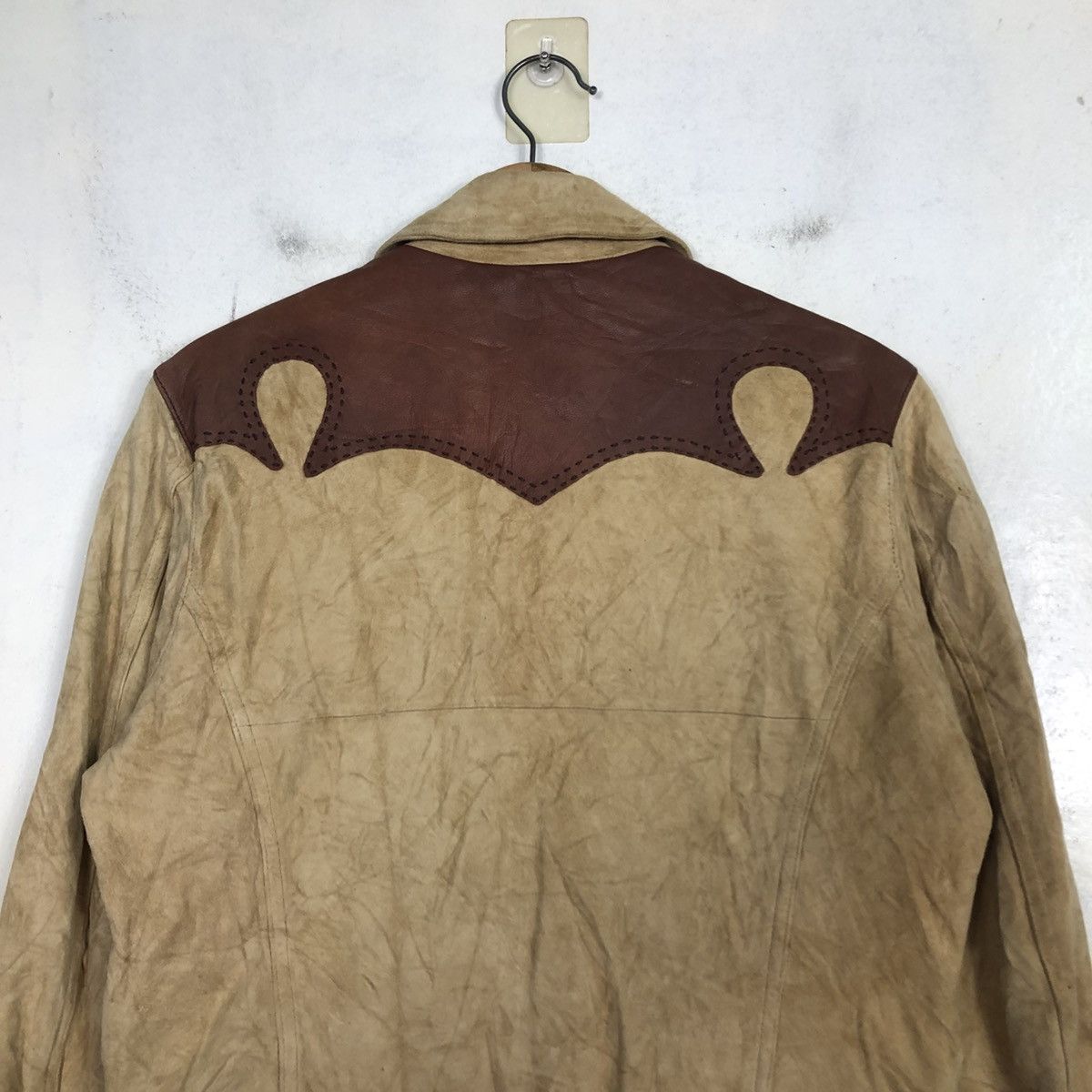 Hysteric Glamour 💥VINTAGE SUEDE LEATHER JACKET WESTERN SABI SABI BIKER Size US S / EU 44-46 / 1 - 11 Thumbnail
